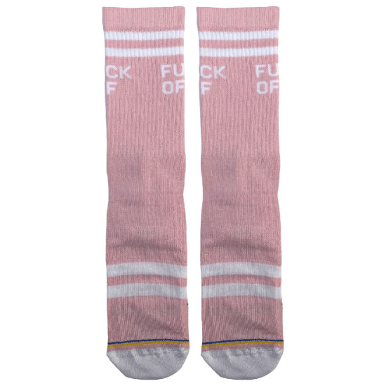 Bee Unusual Κάλτσες Fuck Off 2 Socks Pink Bee Unusual Κάλτσες Fuck Off 2 Socks Pink